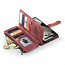CaseMe - Hoesje geschikt voor Google Pixel 8 - Vintage Wallet Book Case Ritssluiting - Met Magneetsluiting - Roze