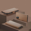 CaseMe - Hoesje geschikt voor iPhone 15 - Retro Wallet Book Case - Met Magnetische Sluiting - Bruin