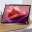 Case2go - Tablet hoes geschikt voor Lenovo Tab P12 (2023) - 12.7 Inch - Tri-Fold Book Case - Auto/Wake functie - Rose-Goud