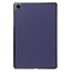 Case2go - Tablet hoes geschikt voor Samsung Galaxy Tab A9 Plus (2023) - Tri-fold hoes met auto/wake functie - 11 inch - Blauw