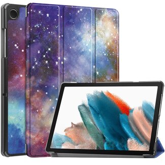 Case2go Case2go - Tablet hoes geschikt voor Samsung Galaxy Tab A9 Plus (2023) - Tri-fold hoes met auto/wake functie - 11 inch - Galaxy