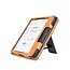 Case2go - E-reader hoes geschikt voor Kobo Libra 2 / Tolino Vision 6 - Sleepcover - Auto/Wake functie - Met handstrap - Bruin