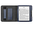 Case2go - E-reader hoes geschikt voor Kobo Libra 2 / Tolino Vision 6 - Sleepcover - Auto/Wake functie - Met handstrap - Donker Blauw