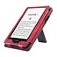 Case2go - E-reader Hoes geschikt voor Kindle Paperwhite (2021) - Sleepcover - Auto/Wake functie - Met handstrap - Rood