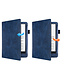 Case2go - E-reader Hoes geschikt voor Kindle Paperwhite (2021) - Sleepcover - Auto/Wake functie - Met handstrap - Donkerblauw