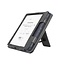 Case2go - E-reader hoes geschikt voor Kobo Sage - Sleepcover - Auto/Wake functie - Met handstrap - Zwart