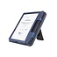 Case2go - E-reader hoes geschikt voor Kobo Sage - Sleepcover - Auto/Wake functie - Met handstrap - Donkerblauw