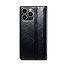 CaseMe - Telefoonhoesje geschikt voor Apple iPhone 15 Pro - Flip Wallet Case - Magneetsluiting - Zwart