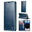 CaseMe - Telefoonhoesje geschikt voor Apple iPhone 15 Pro Max - Flip Wallet Case - Magneetsluiting - Donker Blauw