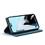 CaseMe - Telefoonhoesje geschikt voor Apple iPhone 15 Pro Max - Wallet Book Case - Met Magnetische Sluiting - Blauw