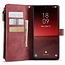 CaseMe - Hoesje geschikt voor Samsung Galaxy S23 FE - Vintage Wallet Book Case Ritssluiting - Met Magneetsluiting - Roze
