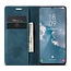 CaseMe - Telefoonhoesje geschikt voor Samsung Galaxy S23 FE - Wallet Book Case - Met Magnetische Sluiting - Blauw