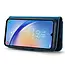 CaseMe - Telefoonhoesje geschikt voor Samsung Galaxy S23 FE - Bookcover - Met Afneembare Magneet - Backcase - Ming Serie - Blauw