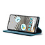 CaseMe - Telefoonhoesje geschikt voor Google Pixel 8 - Wallet Book Case - Met Magnetische Sluiting - Blauw