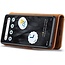 CaseMe - Telefoonhoesje geschikt voor Google Pixel 8 - Bookcover - Met Afneembare Magneet - Backcase - Ming Serie - Bruin
