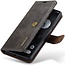 CaseMe - Telefoonhoesje geschikt voor Google Pixel 8 - Bookcover - Met Afneembare Magneet - Backcase - Ming Serie - Grijs