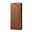 CaseMe - Telefoonhoesje geschikt voor Apple iPhone 15 - Wallet Book Case - Met Magnetische Sluiting - Licht Bruin