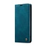 CaseMe - Telefoonhoesje geschikt voor Apple iPhone 15 - Wallet Book Case - Met Magnetische Sluiting - Blauw