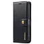 CaseMe - Telefoonhoesje geschikt voor iPhone 15 Plus - Bookcover - Met Afneembare Magneet-backcase - Ming Serie - Zwart