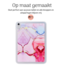 Hoozey - Tablet hoes geschikt voor Samsung Galaxy Tab S8/S7 (2022/2020) - 11 inch - Tablet hoes - Marmer print - Roze