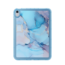 Hoozey - Tablet hoes geschikt voor Samsung Galaxy Tab S8/S7 (2022/2020) - 11 inch - Tablet hoes - Marmer print - Blauw