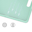Case2go - Tablet hoes geschikt voor Samsung Galaxy Tab S9 Plus (2023) - Tri-fold Case - Met Pencilhouder - Mint Groen