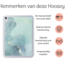 Hoozey - Tablet hoes geschikt voor Samsung Galaxy Tab A8 (2022/2021) - 10.5 inch - Tablet hoes - Marmer print - Groen