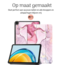 Hoozey - Tablet hoes geschikt voor Apple iPad Mini 6 (2021) - 8.3 inch - Sleep cover - Marmer print - Roze