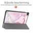 Hoozey - Tablet hoes geschikt voor Apple iPad Mini 6 (2021) - 8.3 inch - Sleep cover - Marmer print - Roze