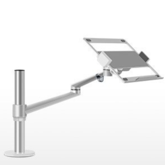 Case2go Case2go - Laptop standaard - Monitor Arm - Verstelbaar - Zilver
