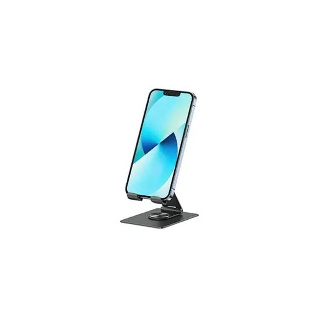 WIWU - Draaibare Desktop Standaard geschikt voor telefoon en tablet - Zwart