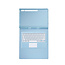 Case2go - Bluetooth Toetsenbord Hoes voor Samsung Galaxy Tab S9 Ultra (2023) - Met touchpad en stylus pen houder - QWERTY Keyboard case - Licht Blauw