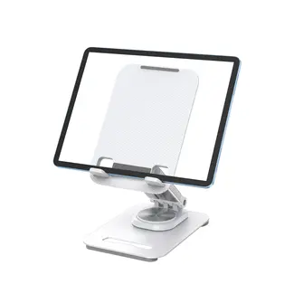 WIWU WIWU - Draaibare Desktop Standaard geschikt voor Tablet - Zilver