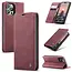 CaseMe - Telefoonhoesje geschikt voor Apple iPhone 15 Pro Max - Wallet Book Case - Met Magnetische Sluiting - Rood