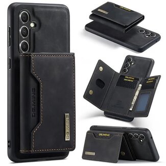 CaseMe CaseMe - Telefoonhoesje geschikt voor Samsung Galaxy S23 FE - Back Cover - Met Magnetische Pasjeshouder - Zwart