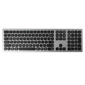 WIWU WIWU - Draadloos Toetsenbord - Bluetooth Keyboard - QWERTY - Zilver