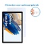 Case2go - Tablet Screenprotector geschikt voor Samsung Galaxy Tab A9 Plus - 11 Inch - Tempered Glass - Case Friendly - Transparant
