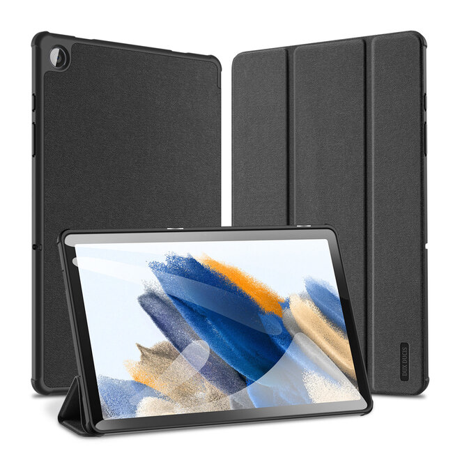 Dux Ducis - Tablet hoes geschikt voor Samsung Galaxy Tab A9 Plus (2023) - Domo Tri-fold Case - Auto Wake/Sleep functie - 11 inch - Zwart