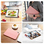 Dux Ducis - Tablet hoes geschikt voor Samsung Galaxy Tab A9 Plus (2023) - Domo Tri-fold Case - Auto Wake/Sleep functie - 11 inch - Roze