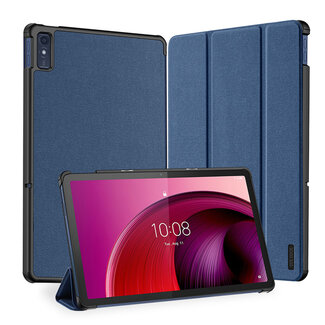 Dux Ducis Dux Ducis - Tablet hoes geschikt voor Lenovo Tab M10 5G (2023) - Domo Tri-fold Case - Auto Wake/Sleep functie - 10.6 inch - Blauw