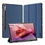 Dux Ducis Dux Ducis - tablet hoes geschikt voor Lenovo Tab P12 (2023) - Domo Tri-fold Case - Met pencilhouder - 12.7 inch - Blauw