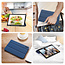 Dux Ducis - tablet hoes geschikt voor Lenovo Tab P12 (2023) - Domo Tri-fold Case - Met pencilhouder - 12.7 inch - Blauw