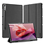 Dux Ducis - tablet hoes geschikt voor Lenovo Tab P12 (2023) - Domo Tri-fold Case - Met pencilhouder - 12.7 inch - Zwart