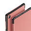 Dux Ducis - Tablet hoes geschikt voor Samsung Galaxy Tab A9 (2023) - Domo Tri-fold Case - Auto Wake/Sleep functie - 8.7 inch - Roze