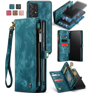 CaseMe CaseMe - Samsung Galaxy A52 5G / A52s 5G Hoesje - 2 in 1 Back Cover - Blauw