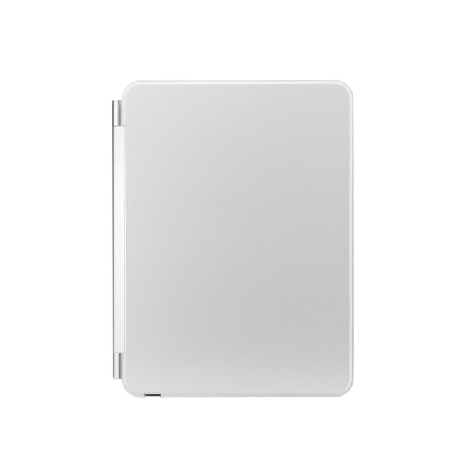 Case2go - Bluetooth toetsenbord geschikt voor Apple iPad Air 11 (2024) / Apple iPad Air 10.9 (2022) - Bluetooth Toetsenbord hoes - met Touchpad en Toetsenbordverlichting - Wit