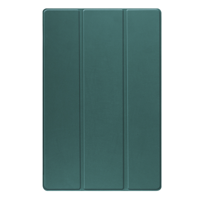 Hoozey - Book Case geschikt voor Samsung Galaxy Tab S9 Plus/S9 FE Plus (2023) - 12.4 inch - Tablet hoes - Donker Groen