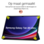 Hoozey - Book Case geschikt voor Samsung Galaxy Tab S9 Plus/S9 FE Plus (2023) - 12.4 inch - Tablet hoes - Donker Blauw