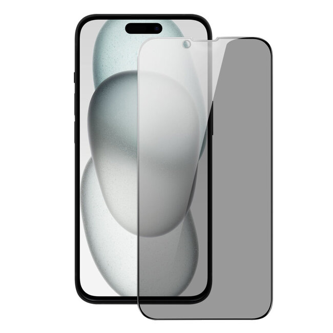Dux Ducis - Screenprotector geschikt voor Apple iPhone 15 Plus - Tempered Glass - Zwart