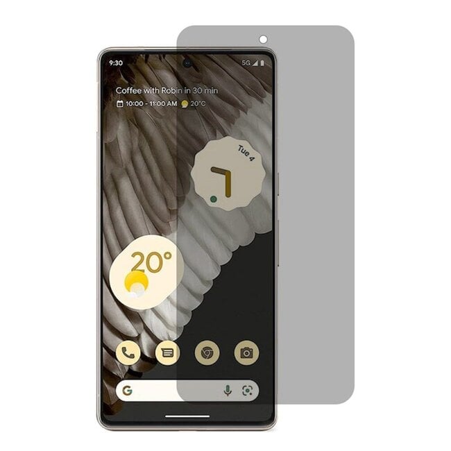 Dux Ducis - Screenprotector geschikt voor Google Pixel 8 - Tempered Glass - Zwart